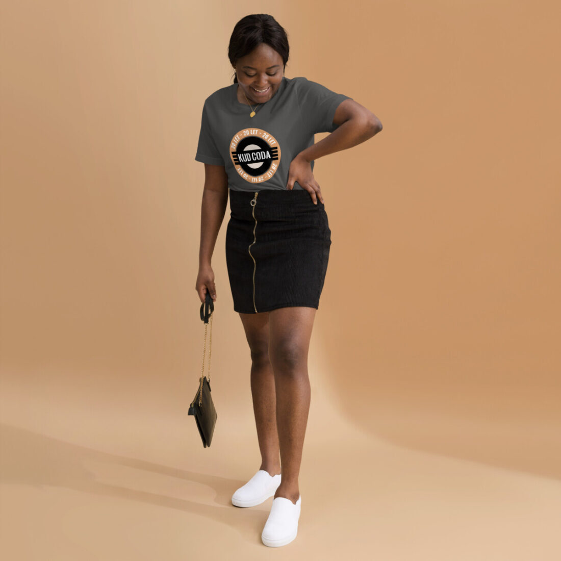 Coda 20 let - unisex majica, velik logo - slika 8