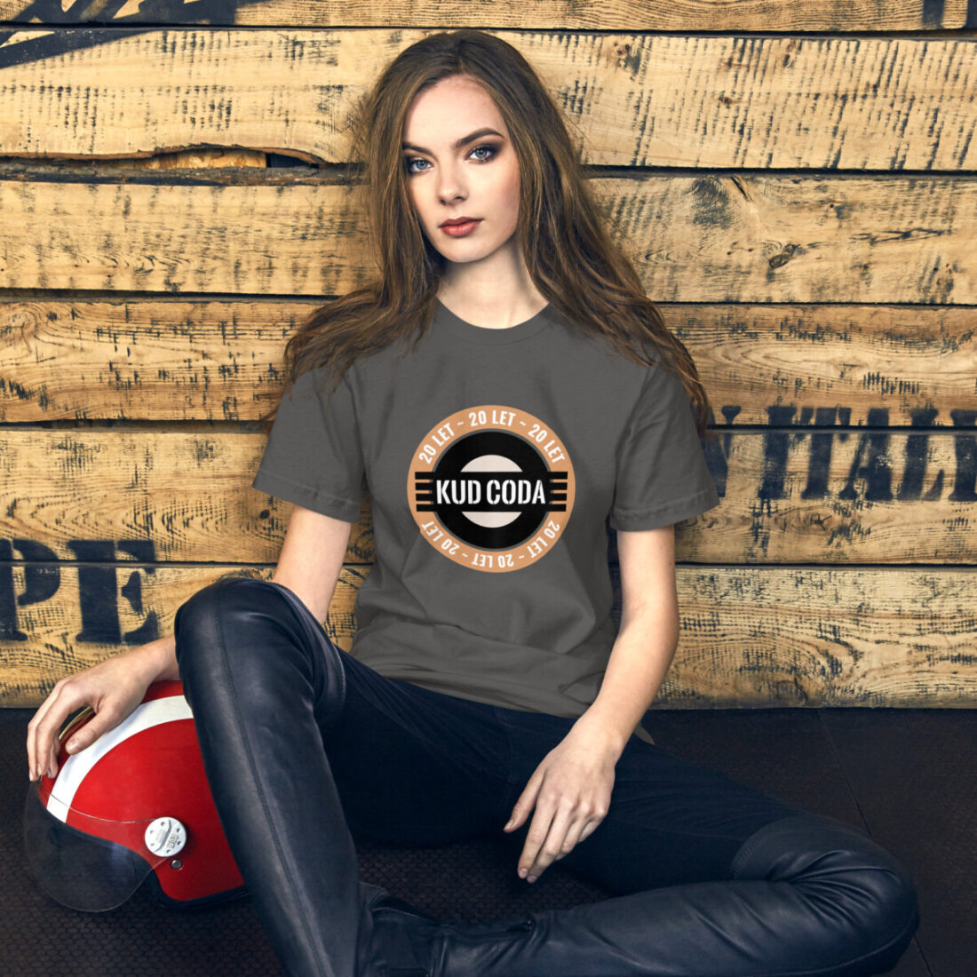 Coda 20 let - unisex majica, velik logo - slika 6