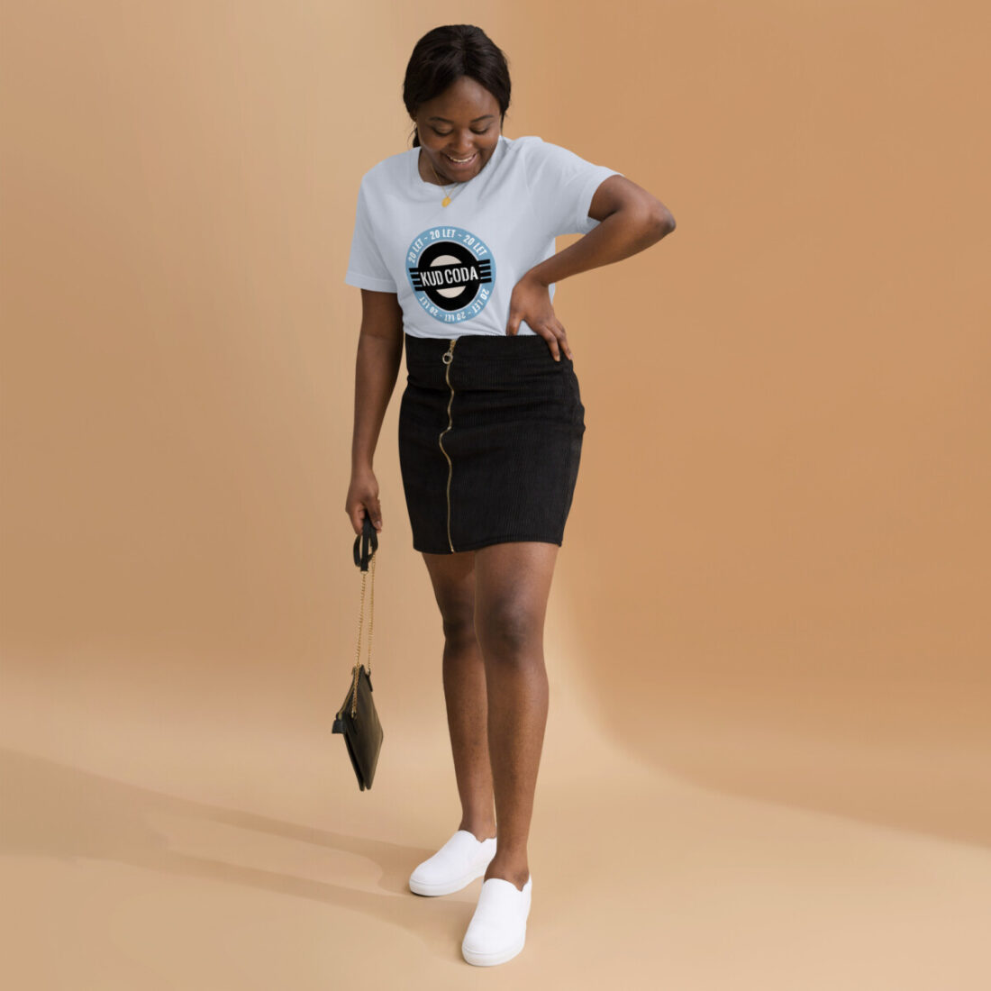 Coda 20 let - unisex majica, velik logo - slika 8