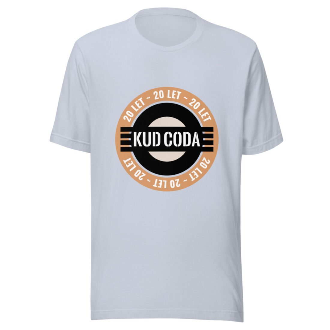 Coda 20 let - unisex majica, velik logo - slika 4