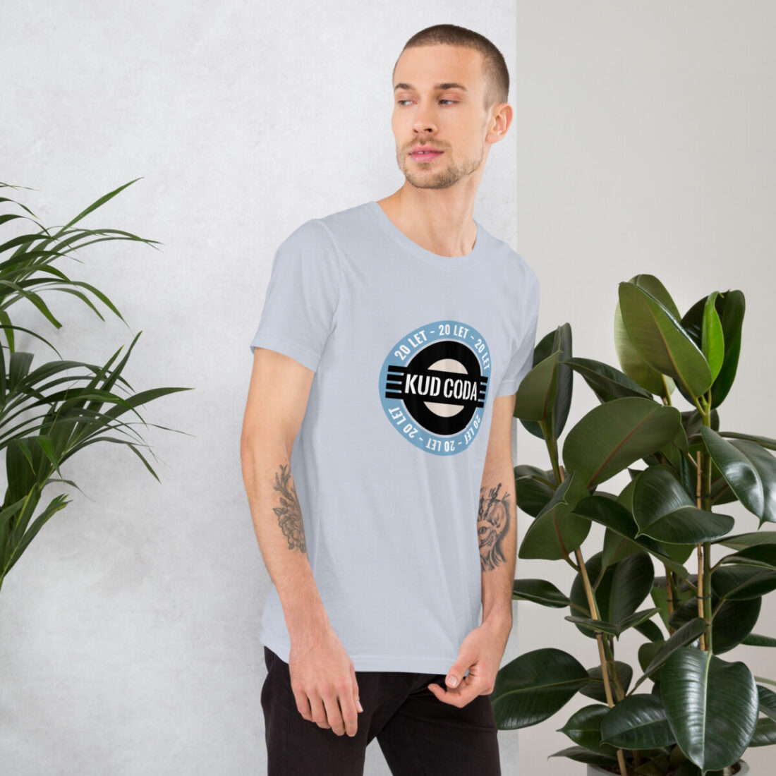 Coda 20 let - unisex majica, velik logo - slika 6