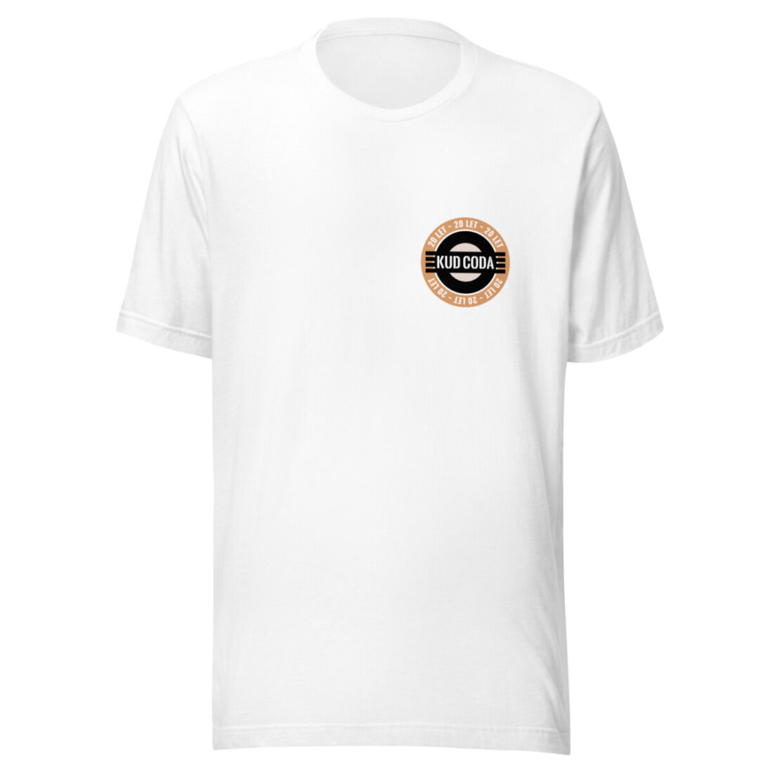 Coda 20 let - unisex majica, mali logo