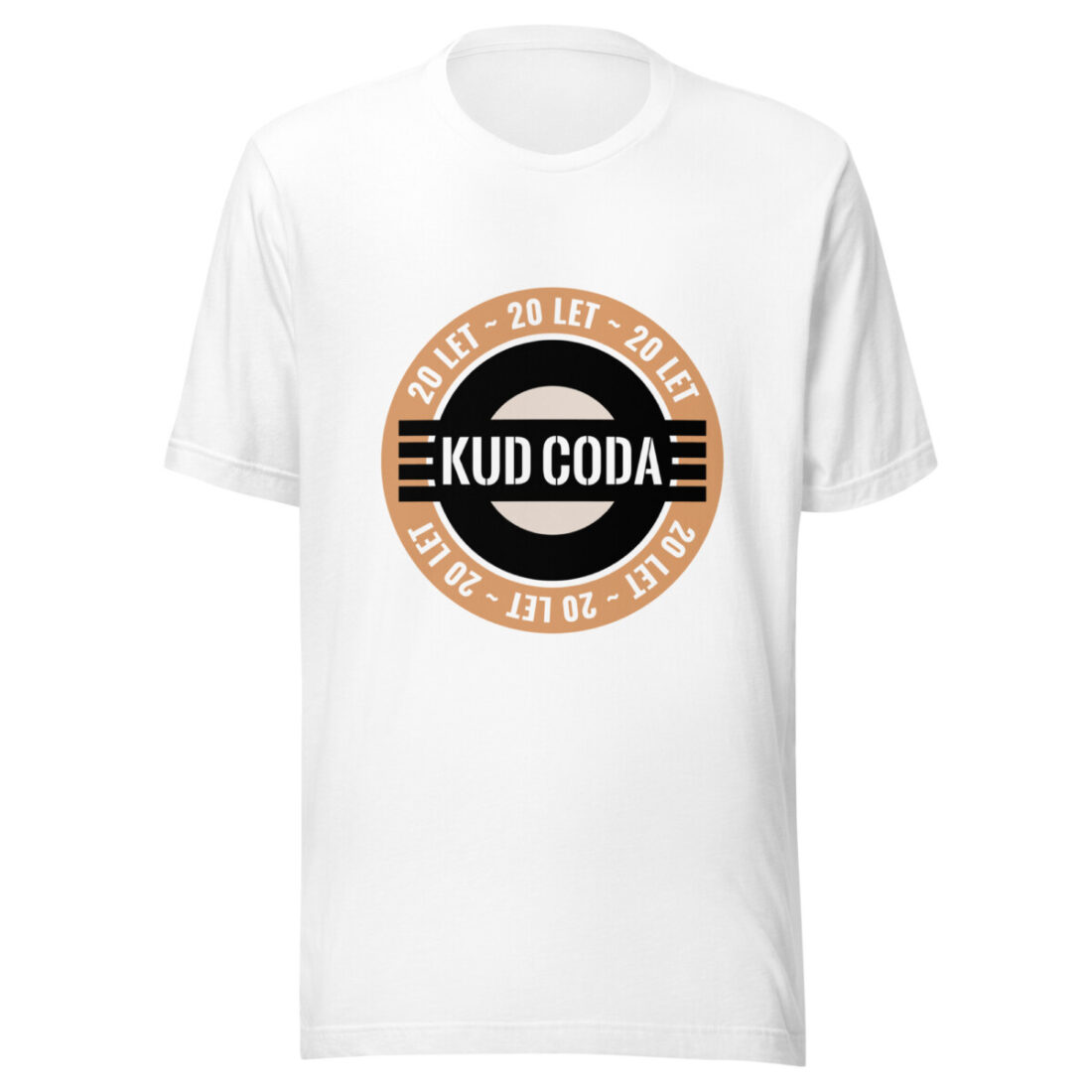 Coda 20 let - unisex majica, velik logo - slika 5