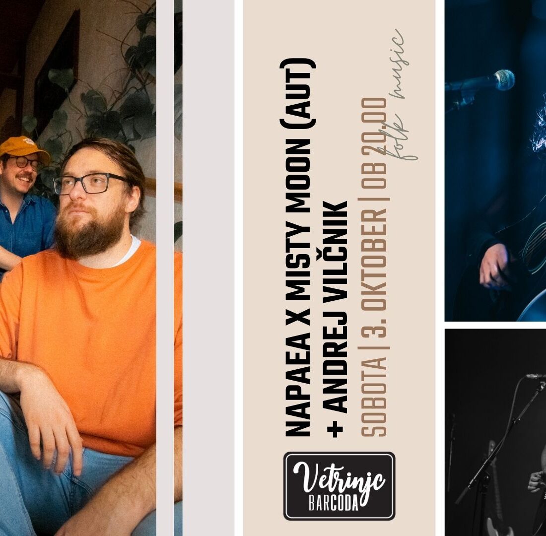 Koncert Napea x Misty Moon | 3. 10. 2026