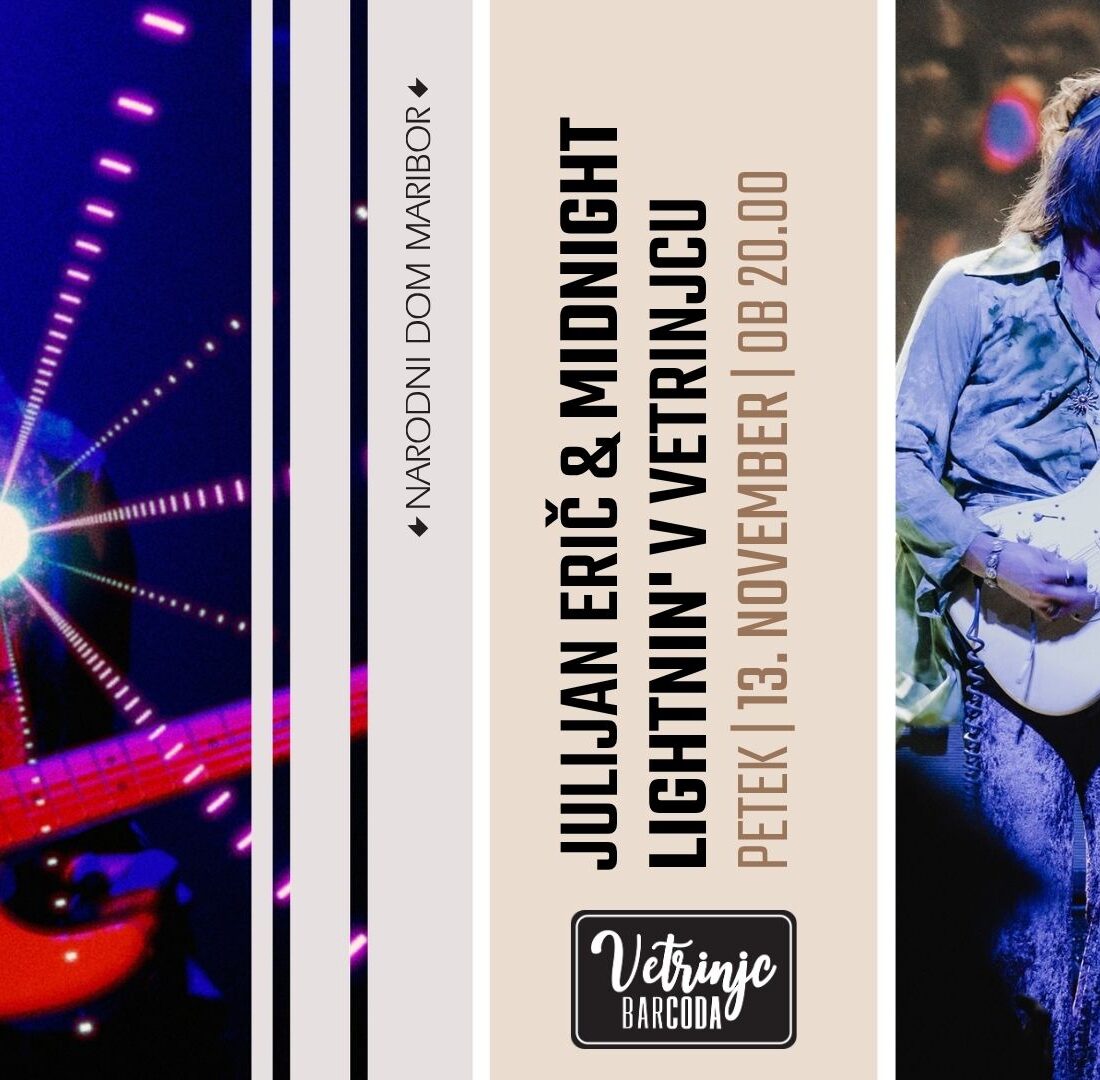 Julijan Erič & Midnight Lightnin' | 13. 11. 2026